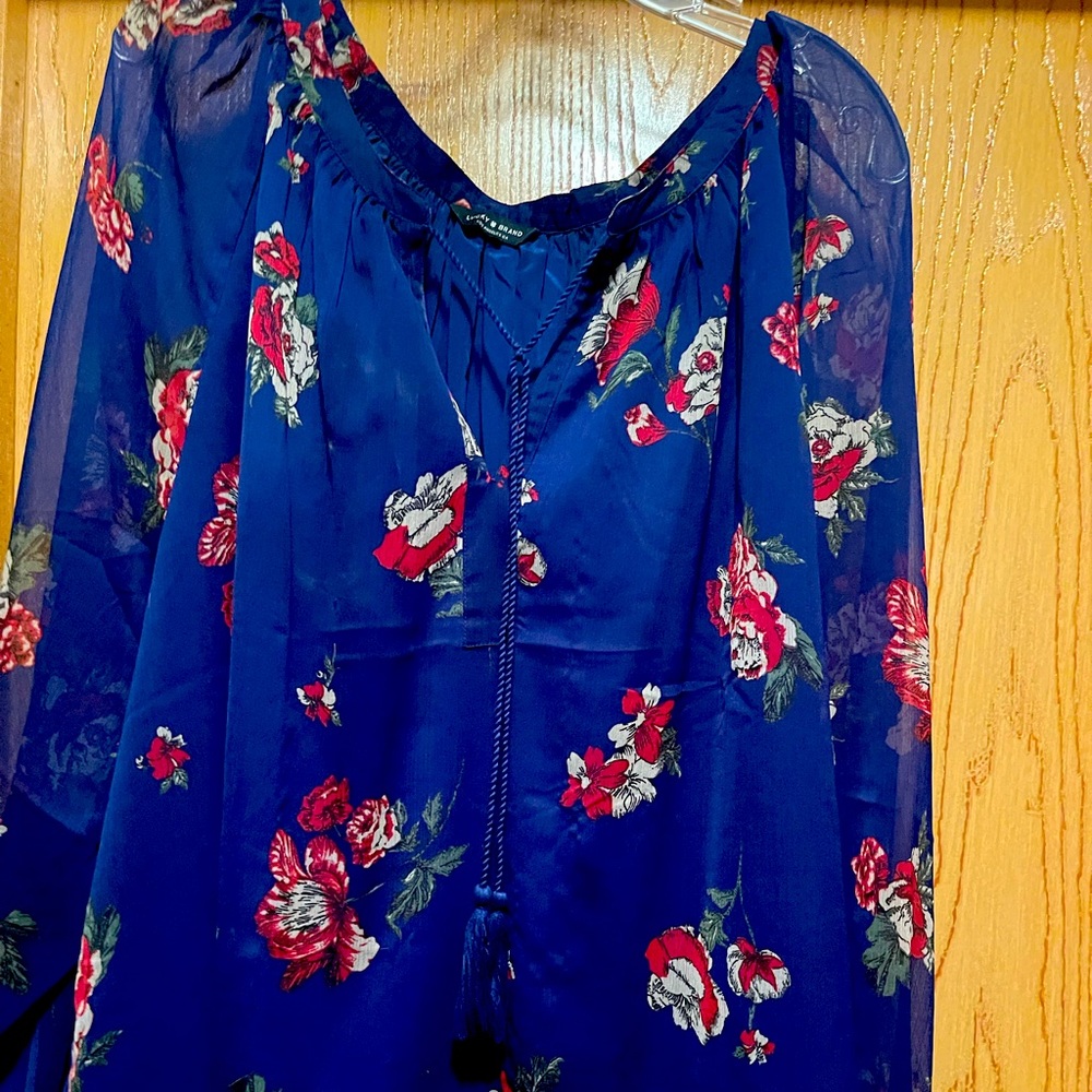 Lucky Brand long sleeve blouse